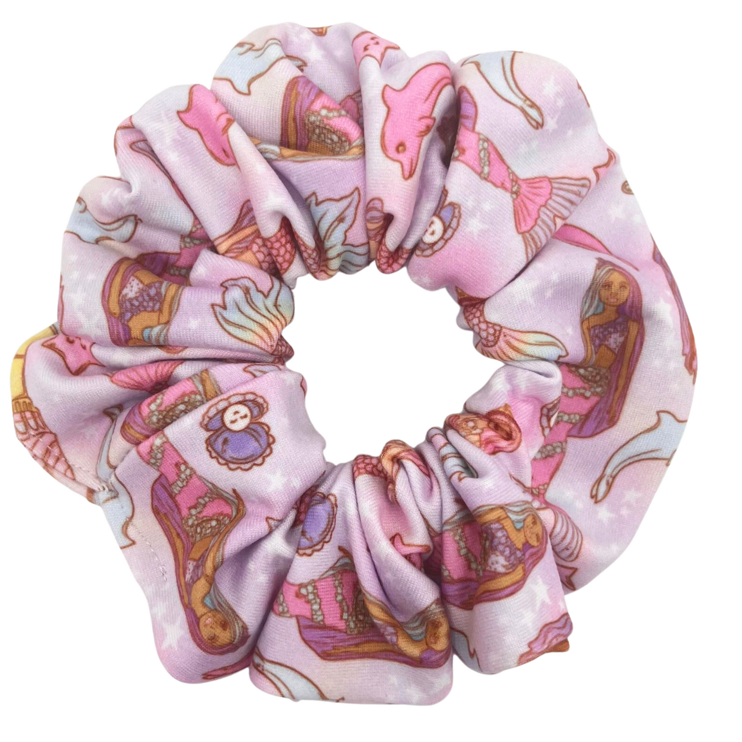 Mermaid Barbie Scrunchie