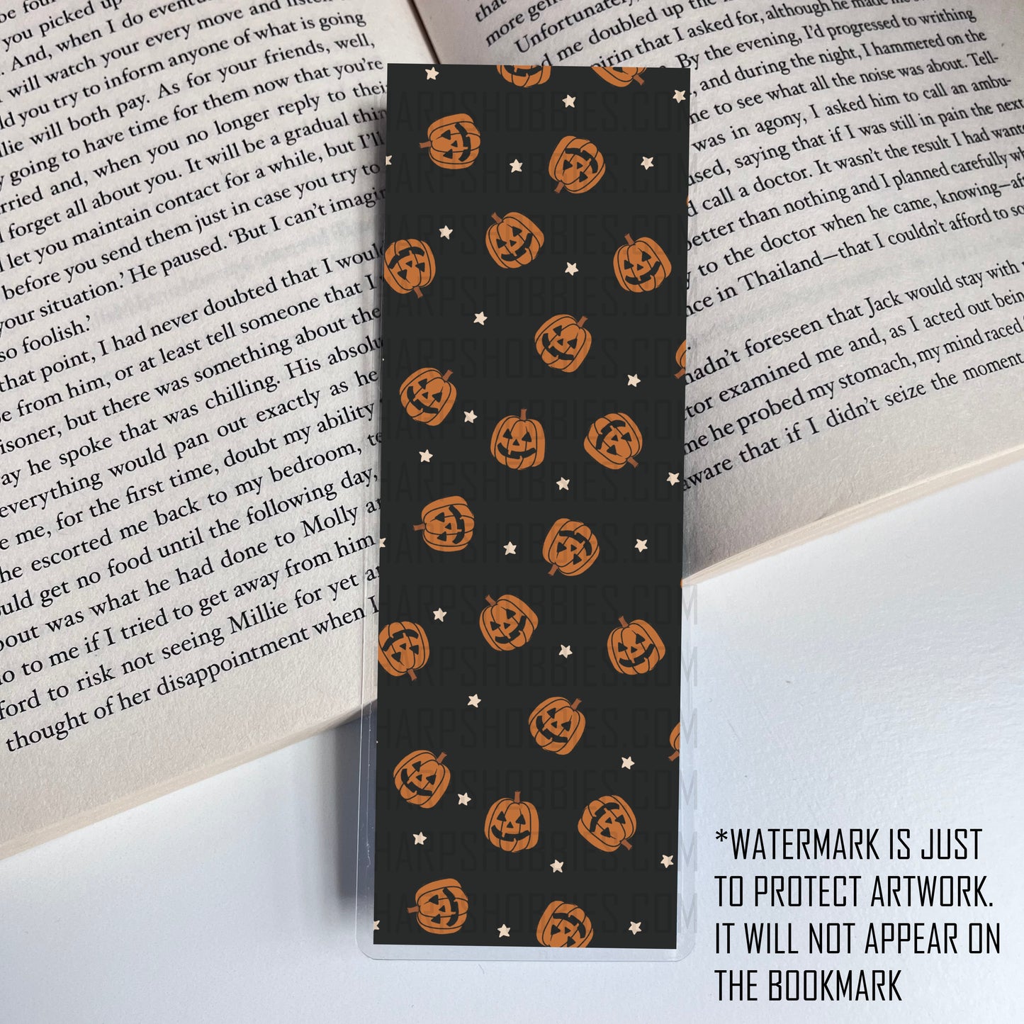 Simple Pumpkins Bookmark