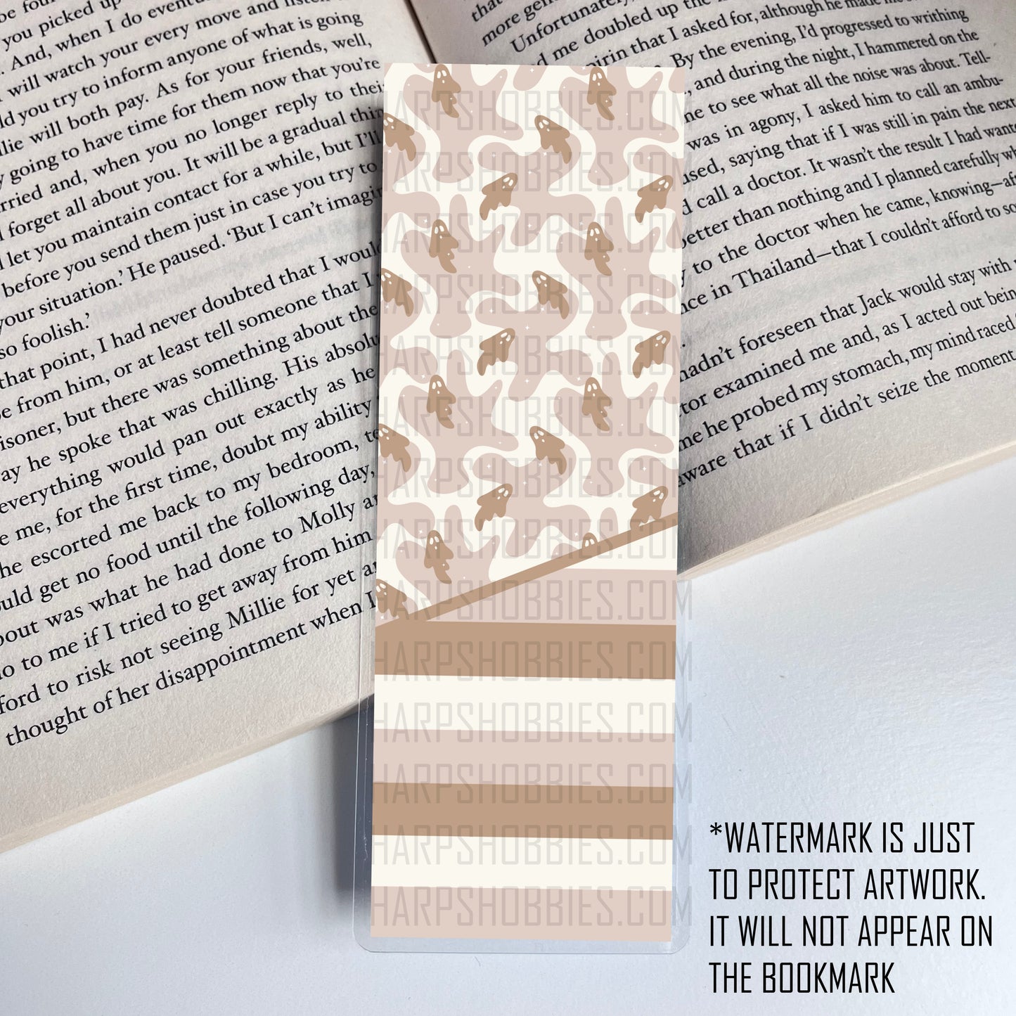 Boho Ghosties Bookmark