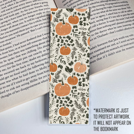 Pretty Pumpkins Bookmark