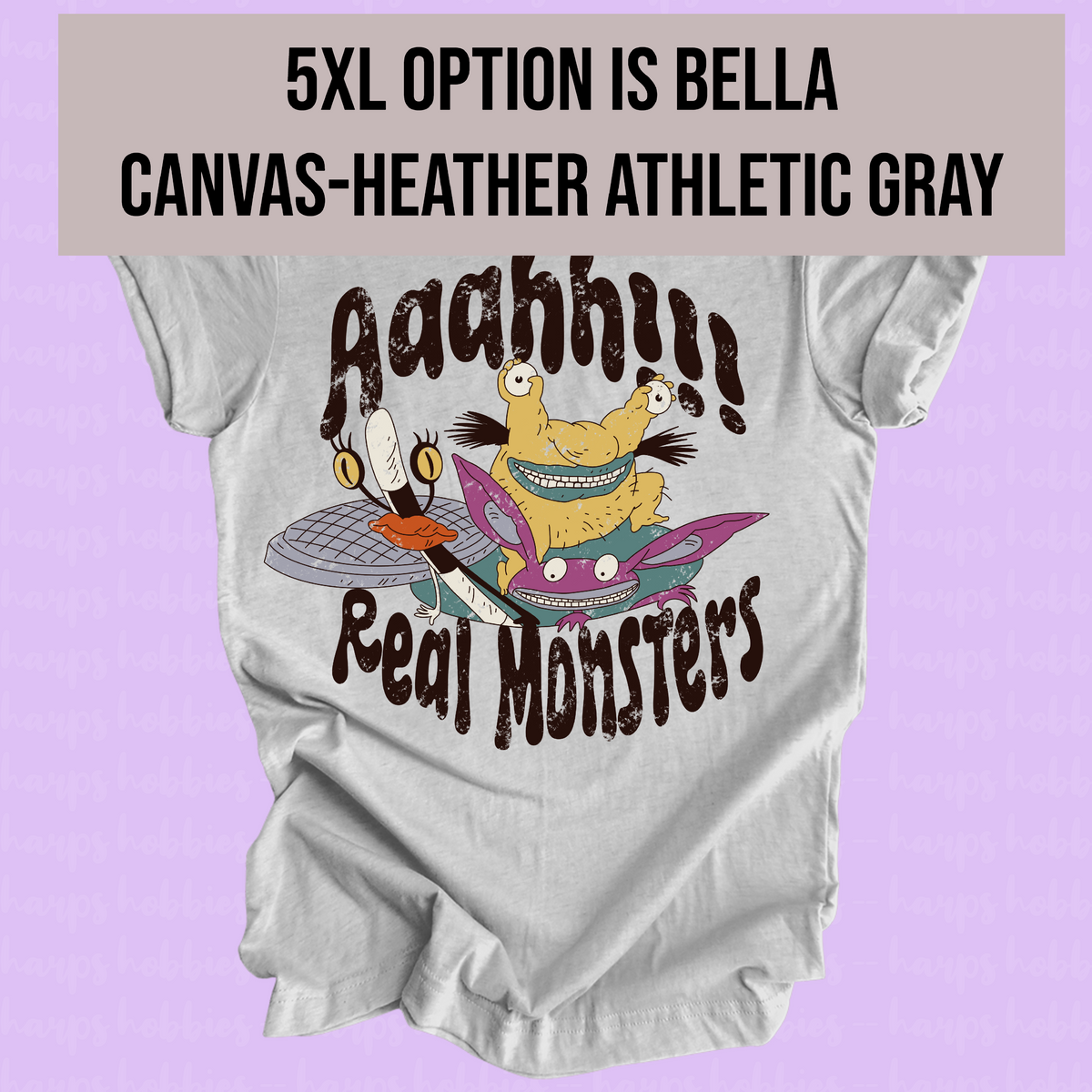 AHHH Real Monsters Tshirt (adult)