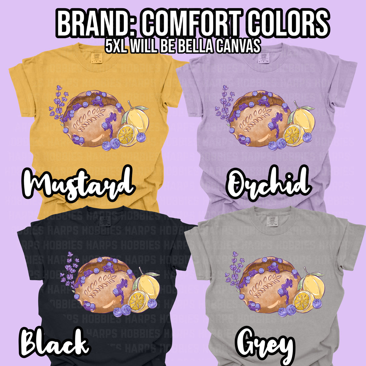 Blueberry Lemon Sourdough Tshirt