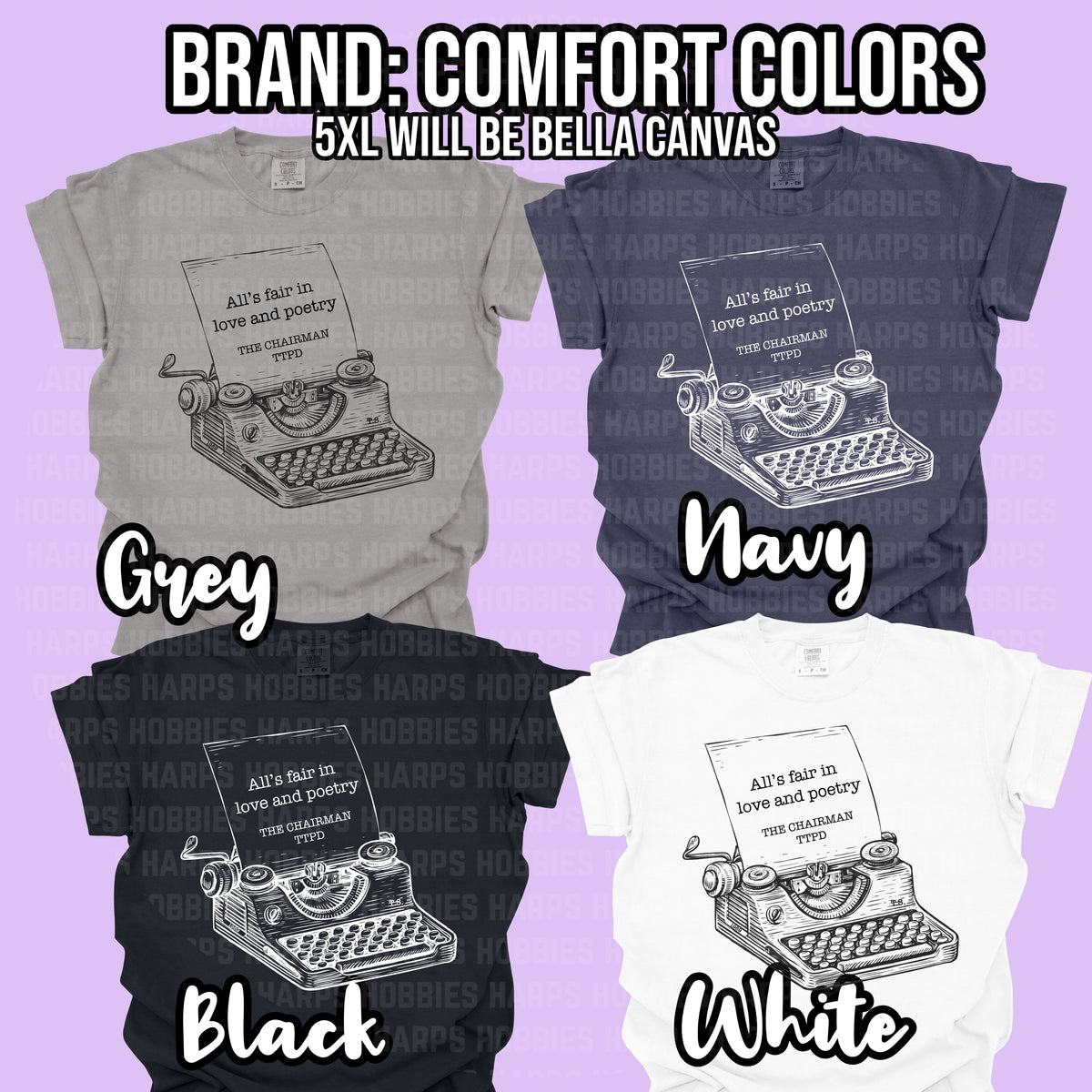 TS Typewriter Tshirt
