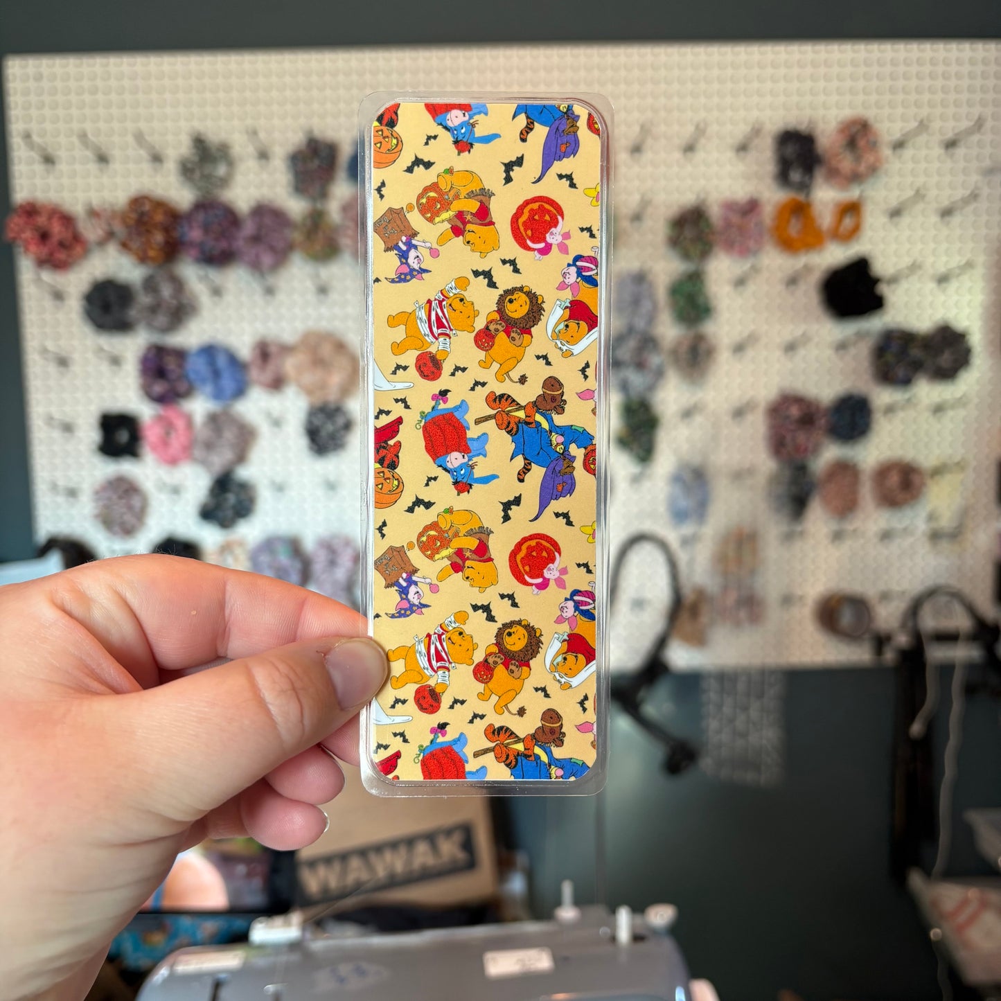 Pooh Halloween Bookmark