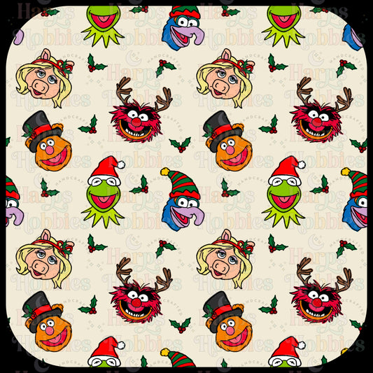Muppets Christmas Scrub Cap (pre order 12-15 business days)