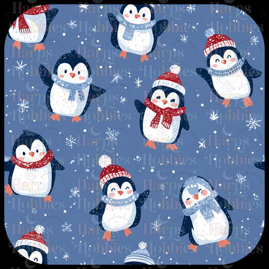 Polar Penguins Scrub Cap (pre order 12-15 business days)