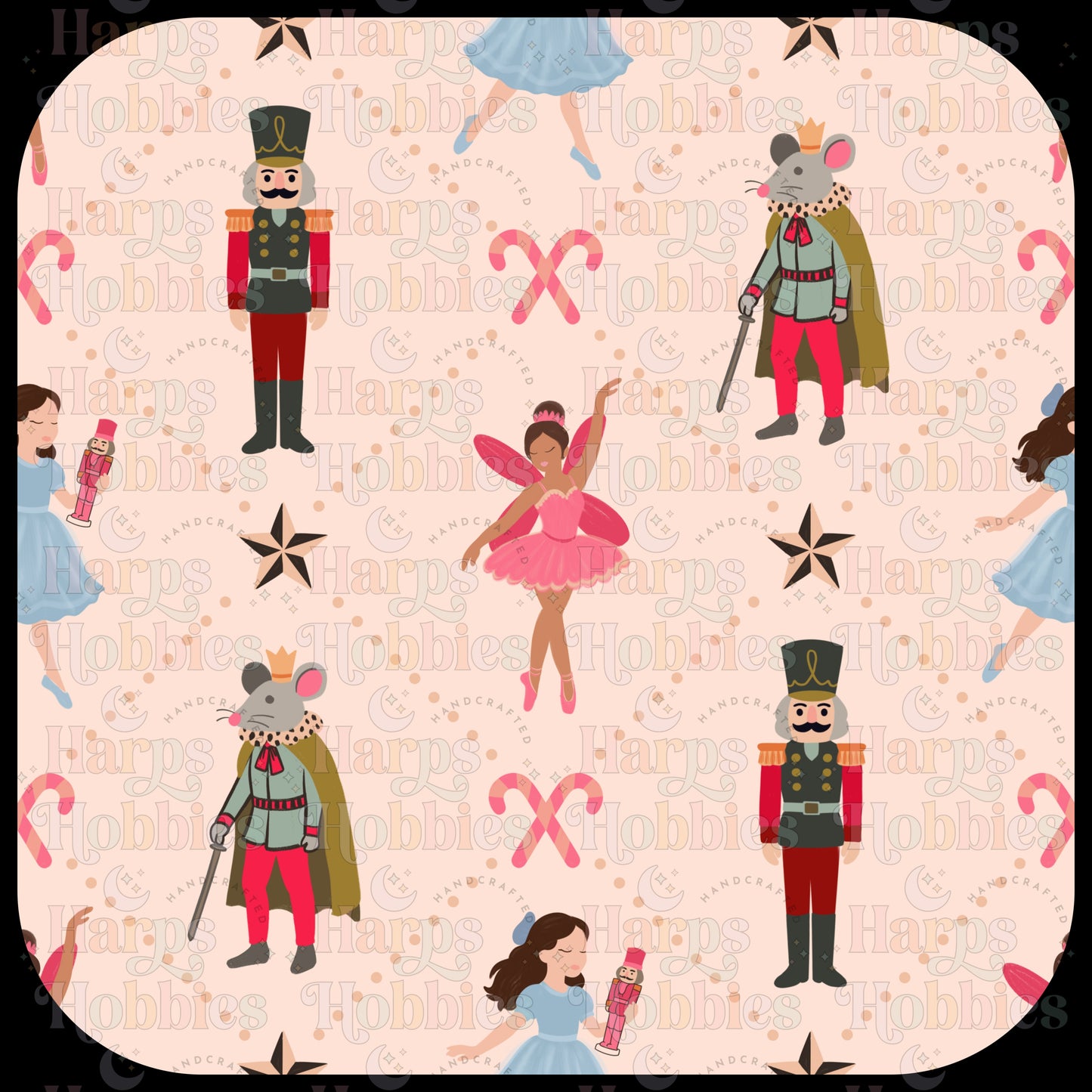 The Nutcracker Ballet Scrub Cap (pre order 12-15 business days)