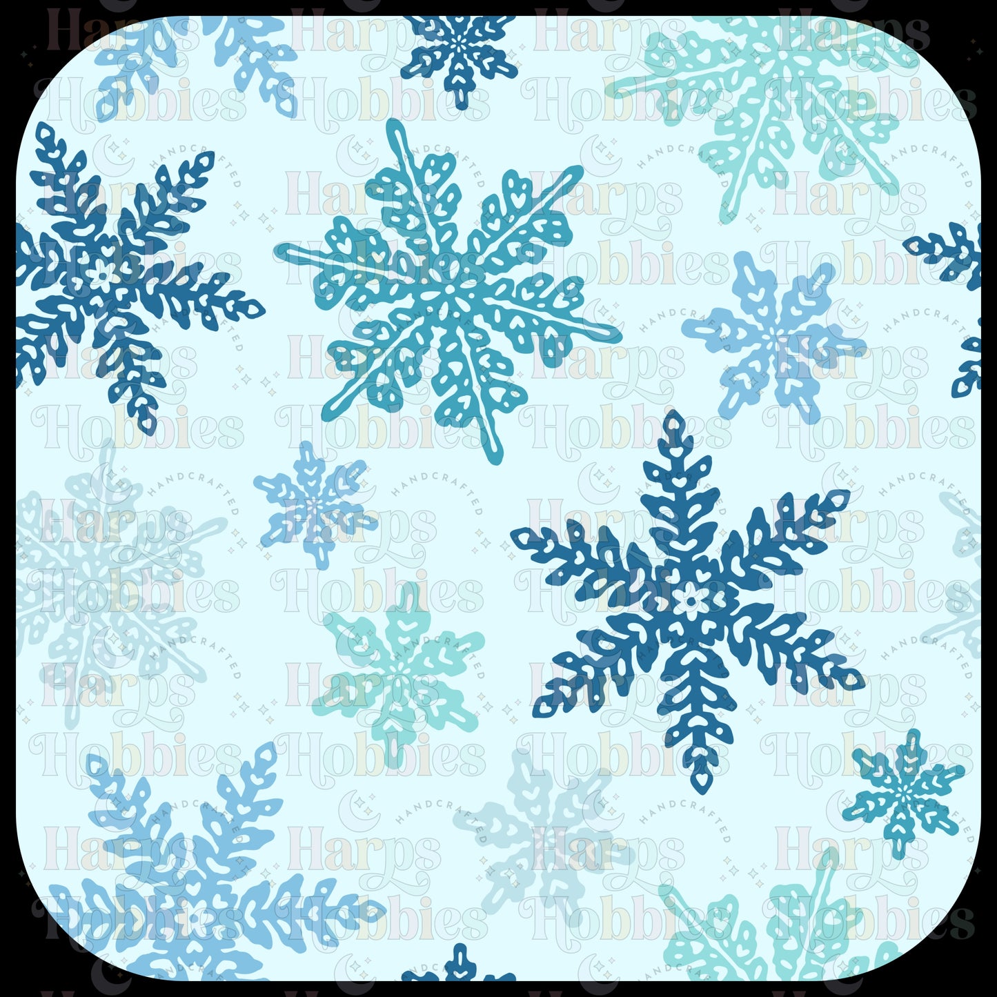 Snowflakes Scrub Cap (pre order 12-15 business days)