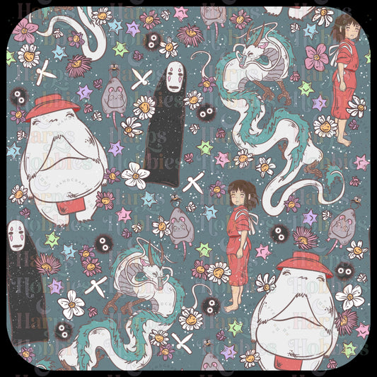 Spirited Away Scrub Cap (pre order 12-15 business days)