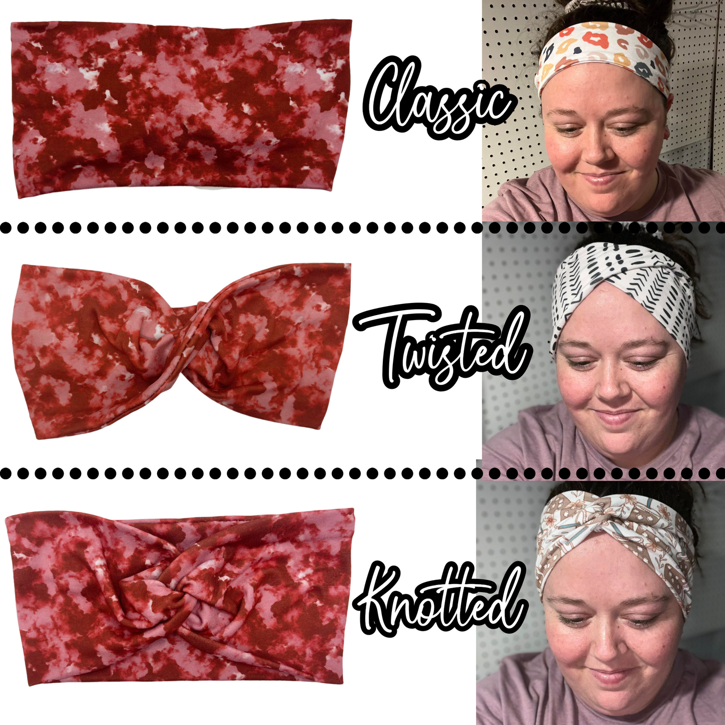 Neutral Floral Headband