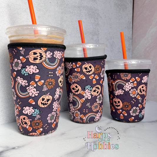Spooky Rainbow Drink Sleeve (3 sizes)