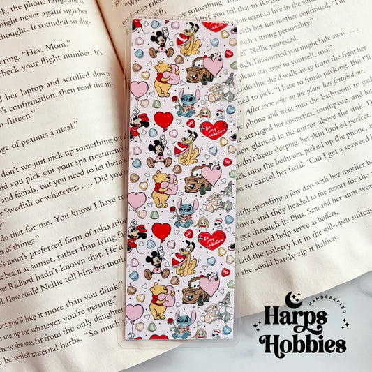 Valentine Characters Bookmark