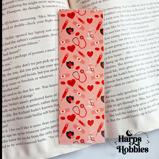 Valentine Healthcare Bookmark