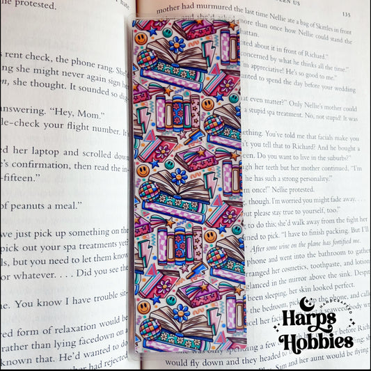 Retro Reading Bookmark