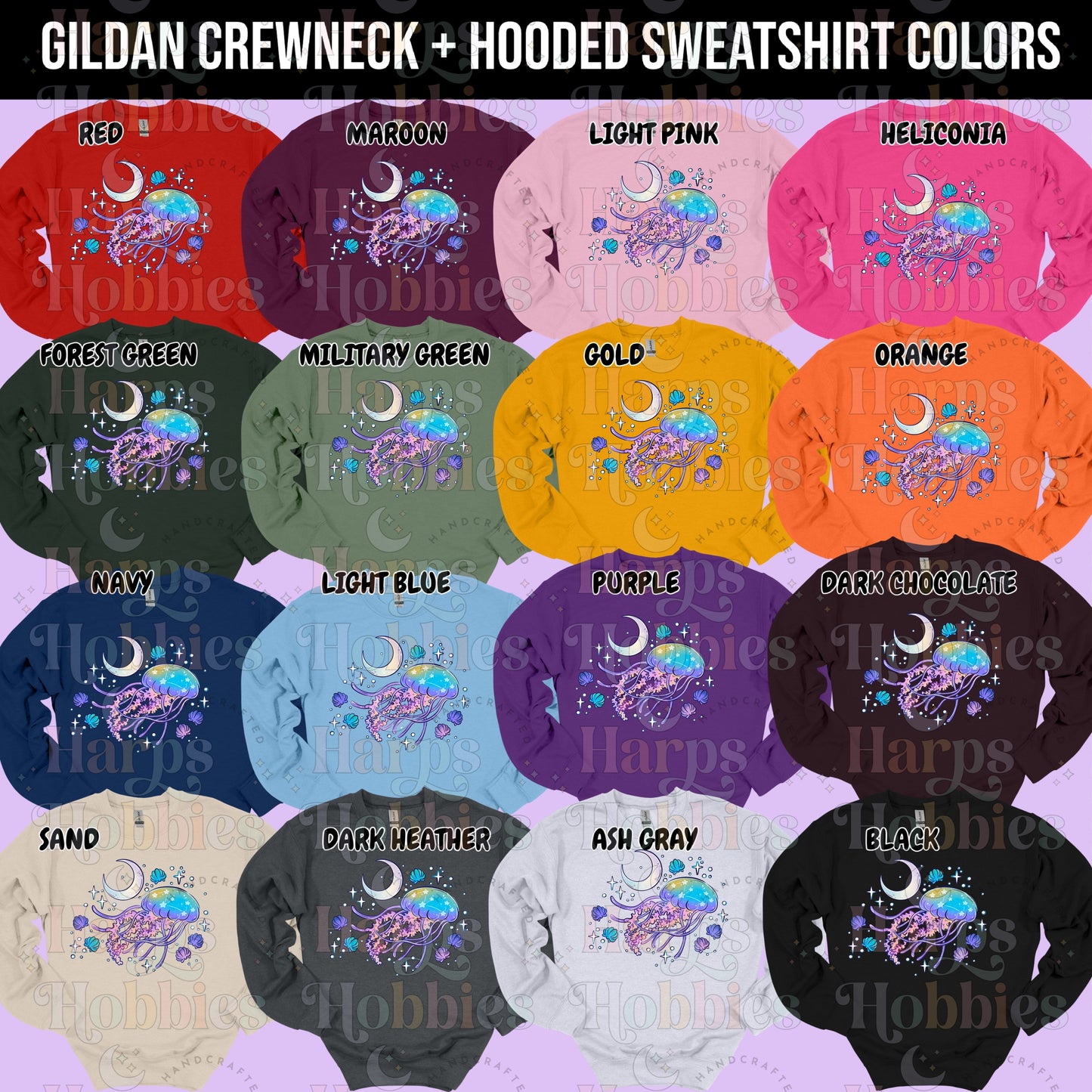 Jellyfish (tshirt/sweatshirt)