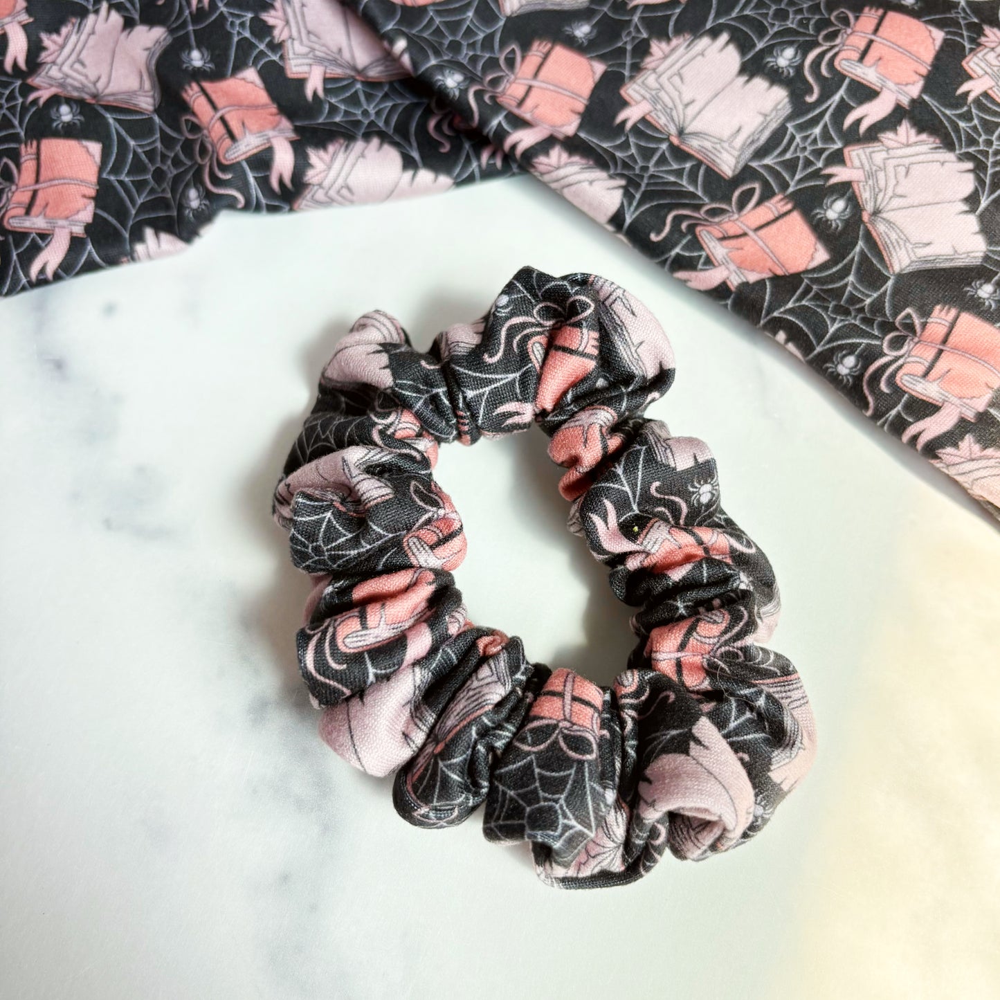 Spooky Books Scrunchie (Skinny)