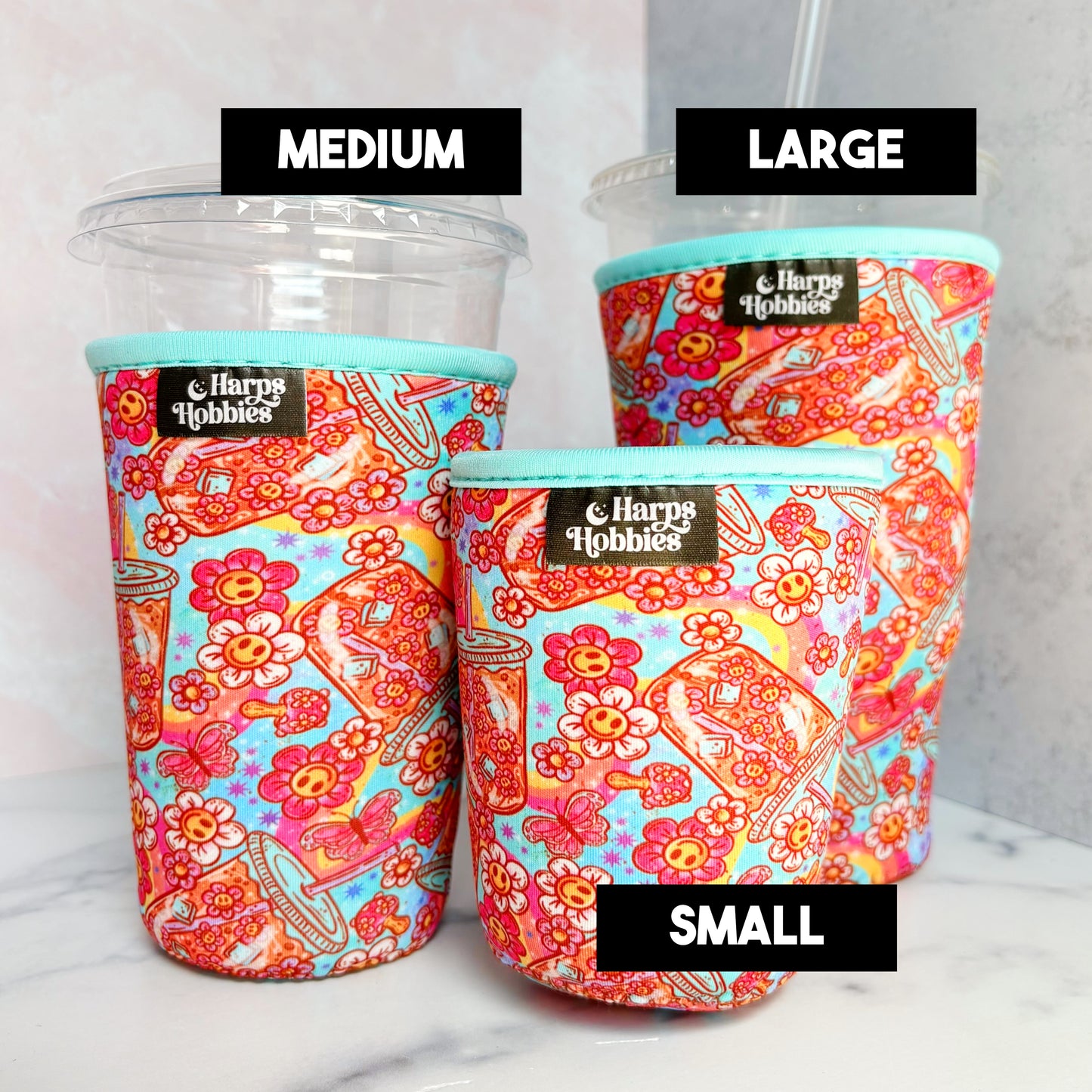 Groovy Coffee Drink Sleeve (3 sizes)