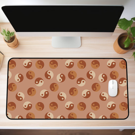 Rustic Yin Yang Desk Mat (4 sizes)