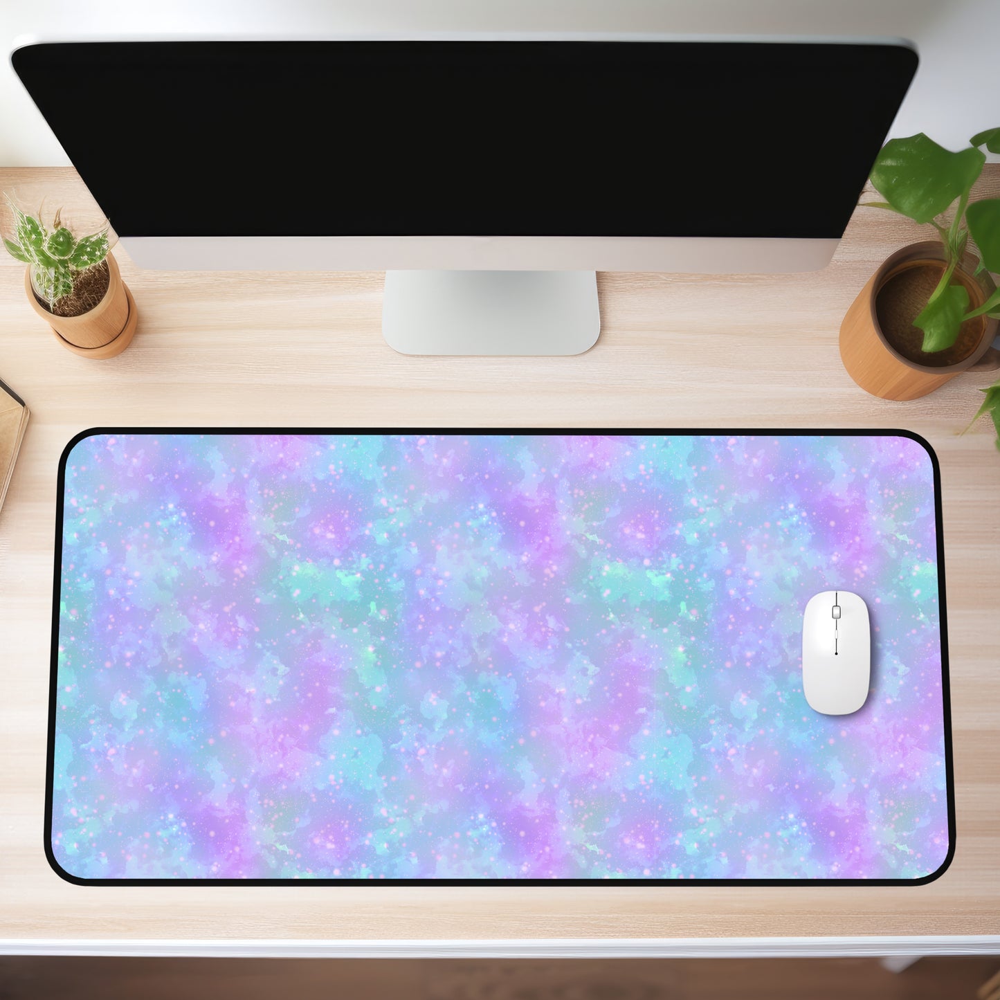 Galaxy Tie Dye Desk Mat (4 sizes)
