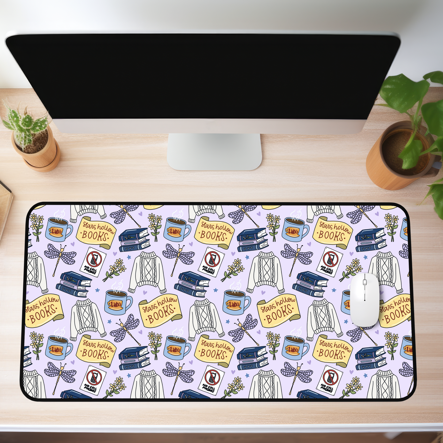 Stars Hollow Book Club Desk Mat (4 sizes)