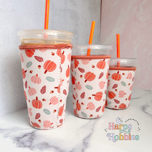 Simple Pumpkins Drink Sleeve (3 sizes)