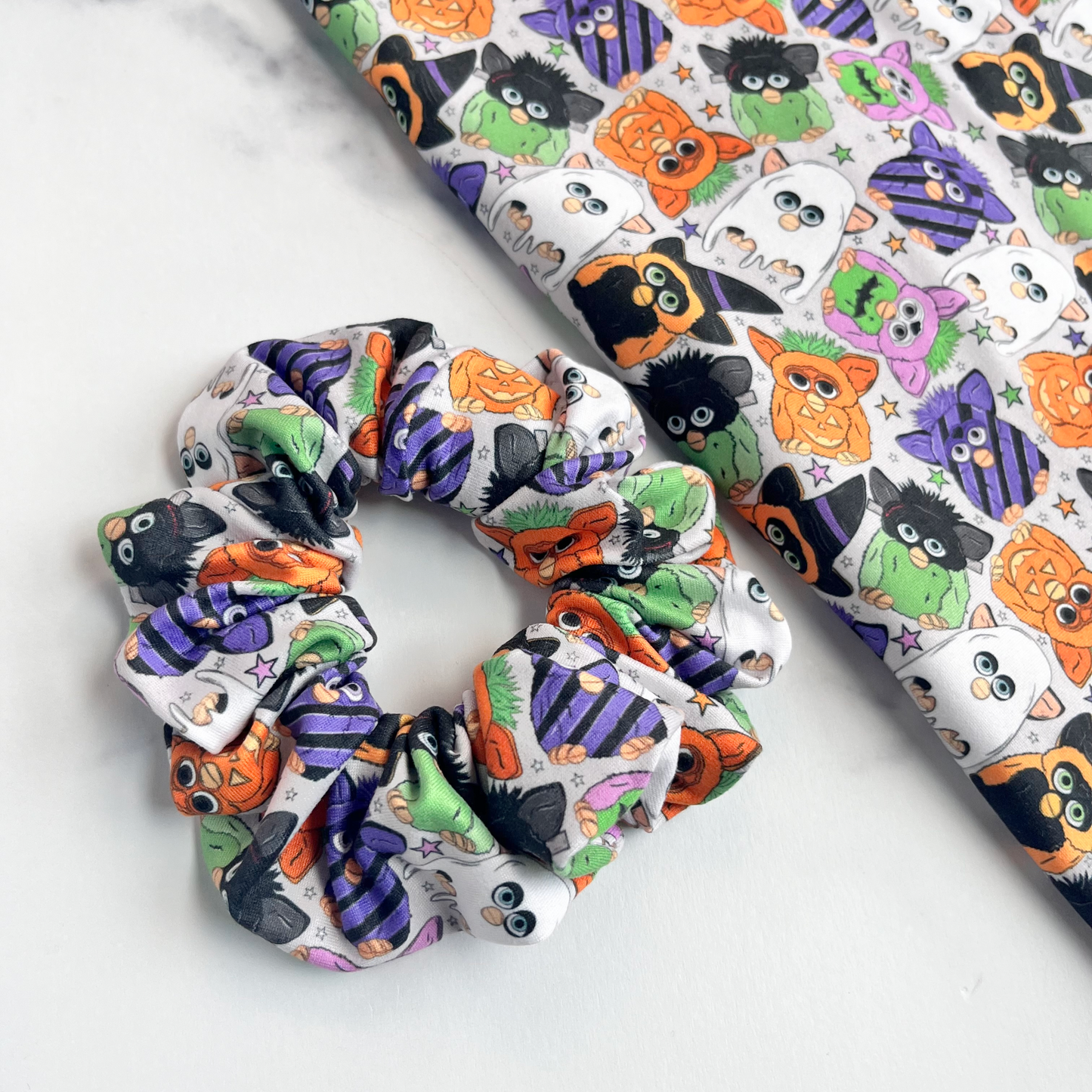 Halloween Furby Scrunchie