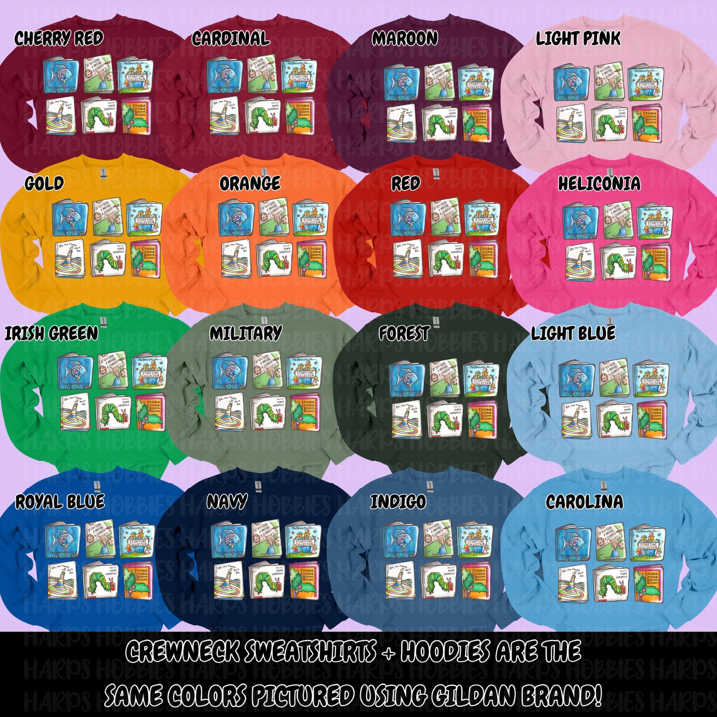 Kids Storybooks (tshirt/hoodie/sweatshirt/longsleeve)