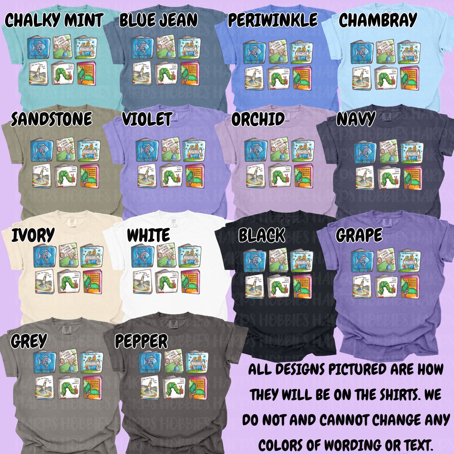 Kids Storybooks (tshirt/hoodie/sweatshirt/longsleeve)