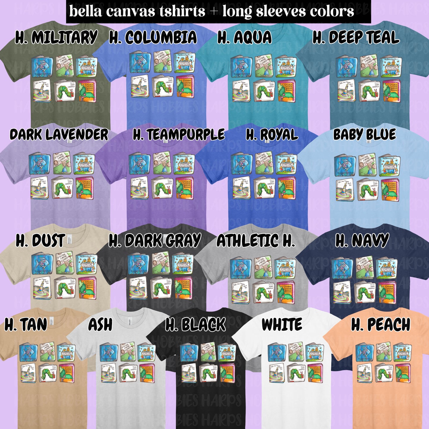 Kids Storybooks (tshirt/hoodie/sweatshirt/longsleeve)