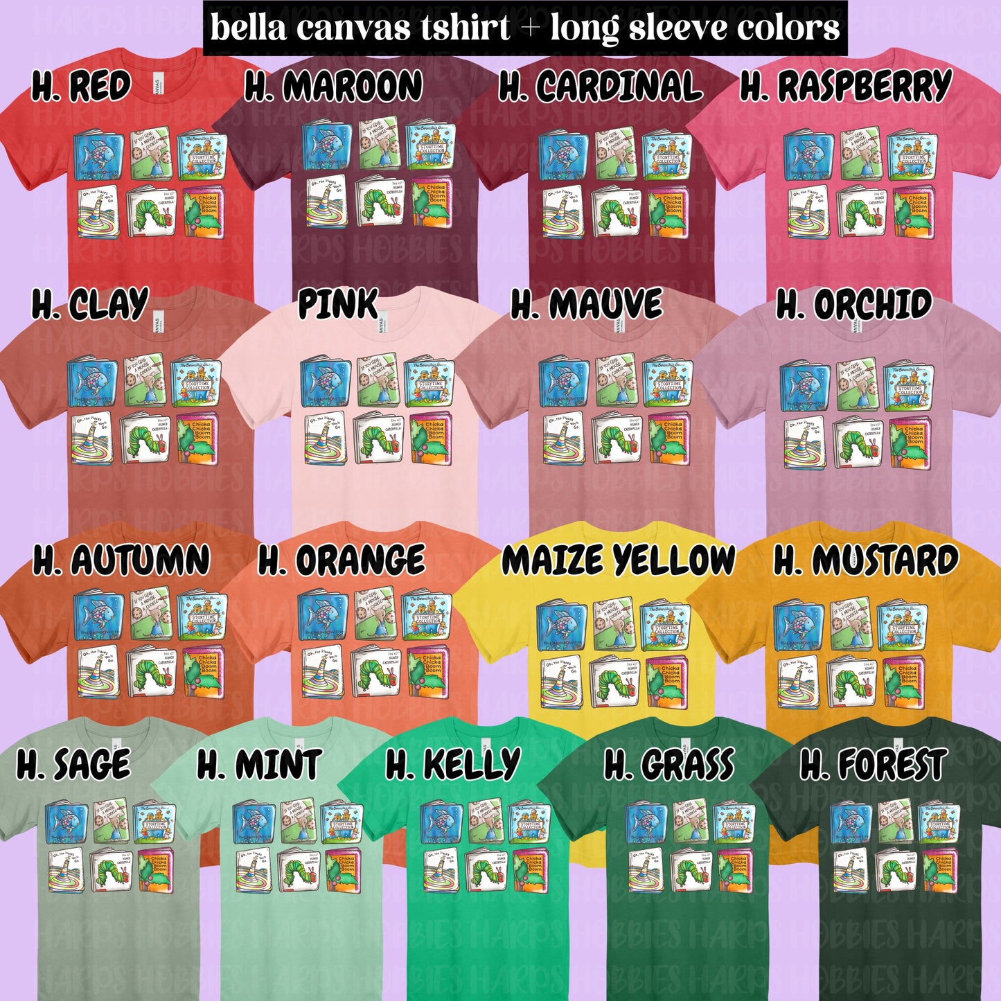 Kids Storybooks (tshirt/hoodie/sweatshirt/longsleeve)
