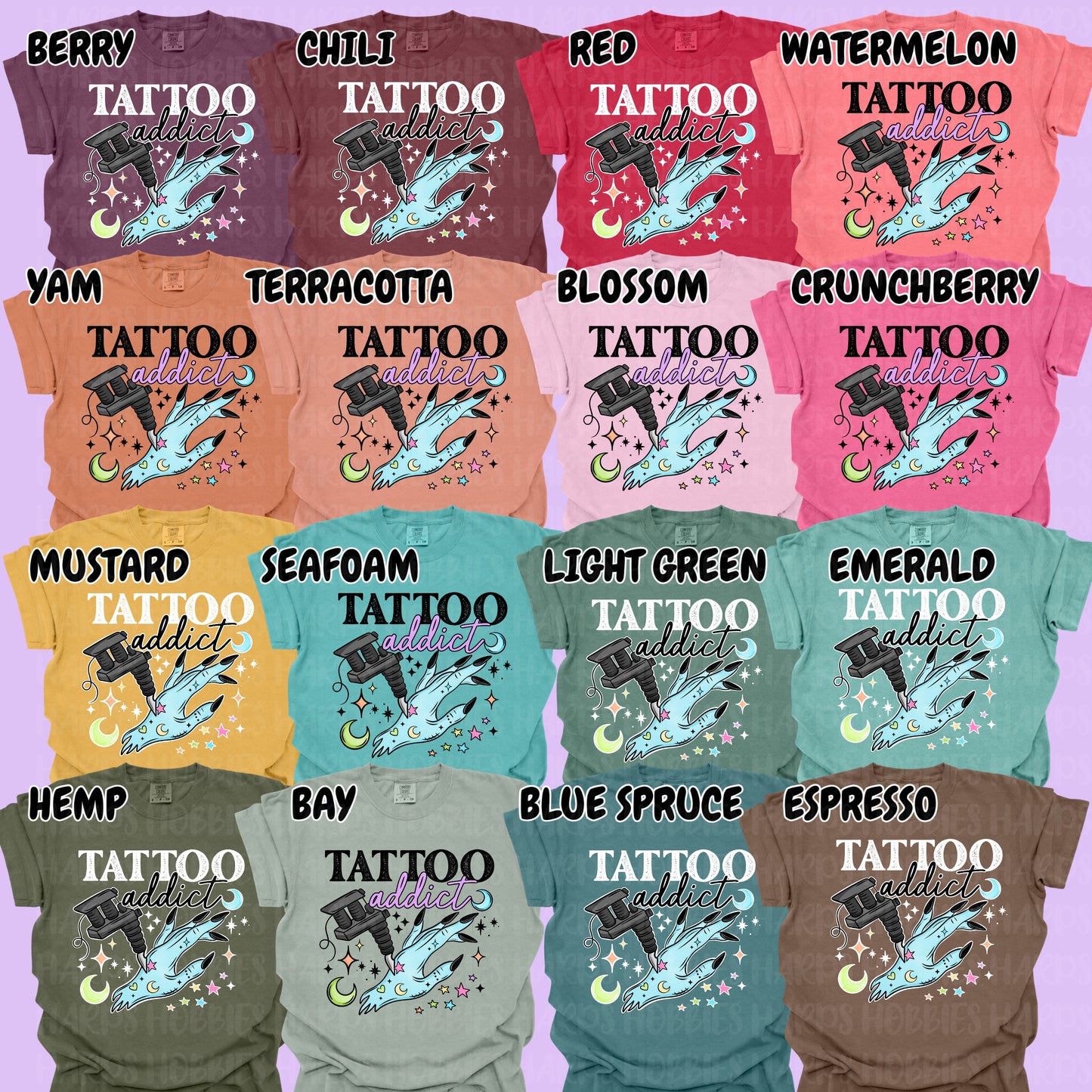 Tattoo Addict (tshirt/hoodie/sweatshirt/longsleeve)