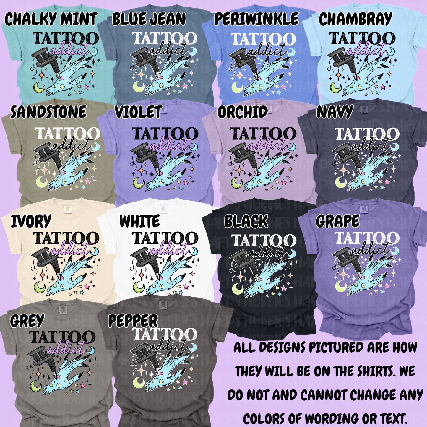Tattoo Addict (tshirt/hoodie/sweatshirt/longsleeve)