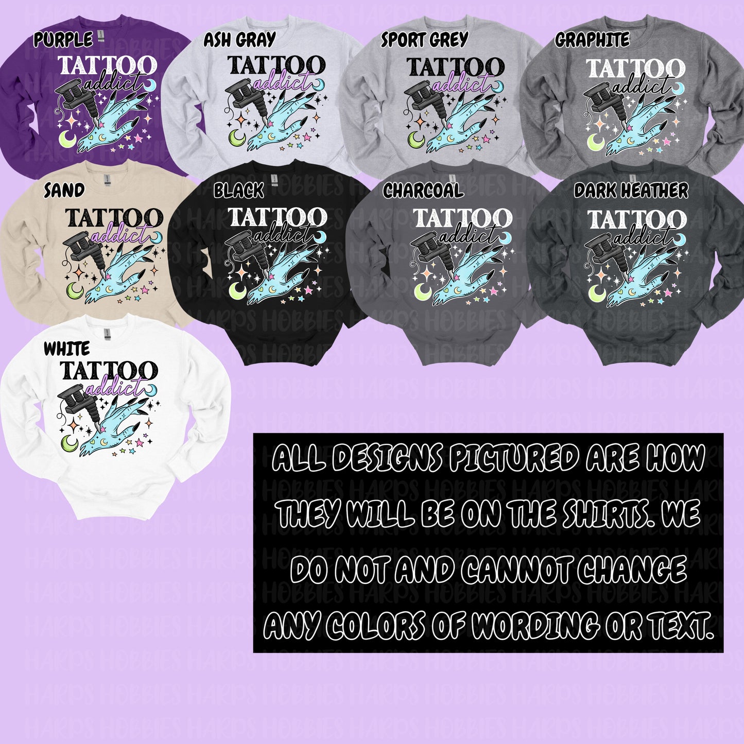 Tattoo Addict (tshirt/hoodie/sweatshirt/longsleeve)