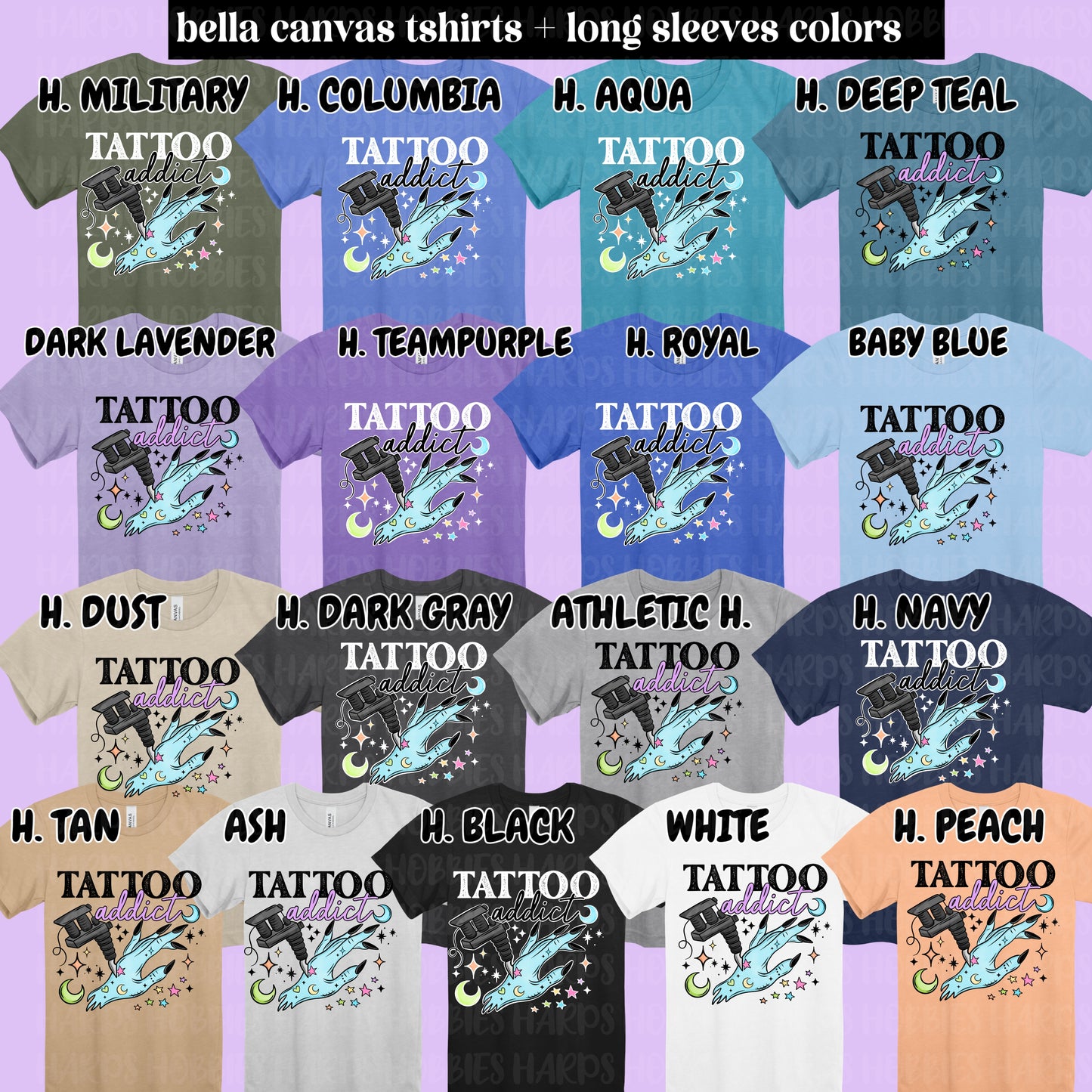 Tattoo Addict (tshirt/hoodie/sweatshirt/longsleeve)
