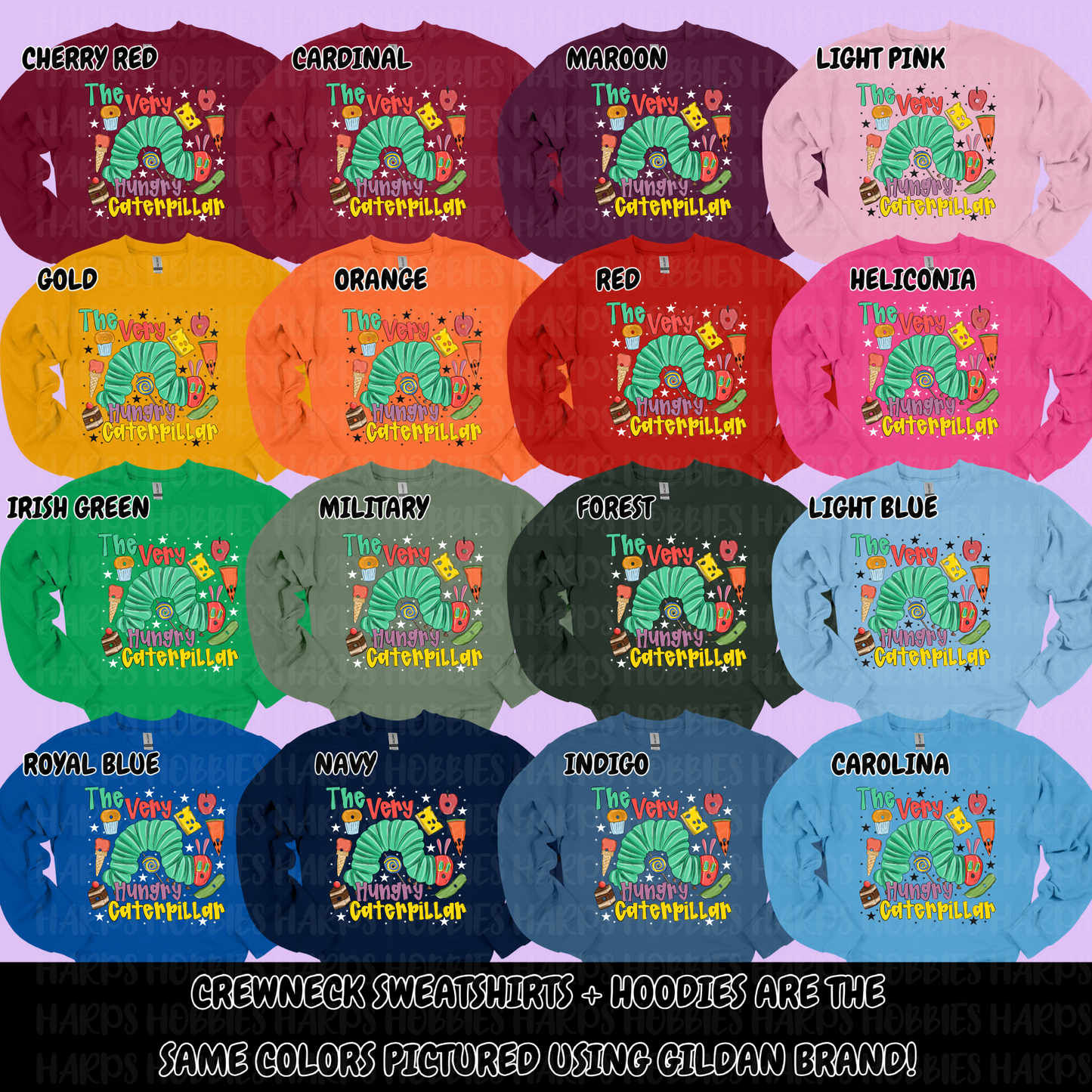 Hungry Caterpillar (tshirt/hoodie/sweatshirt/longsleeve)