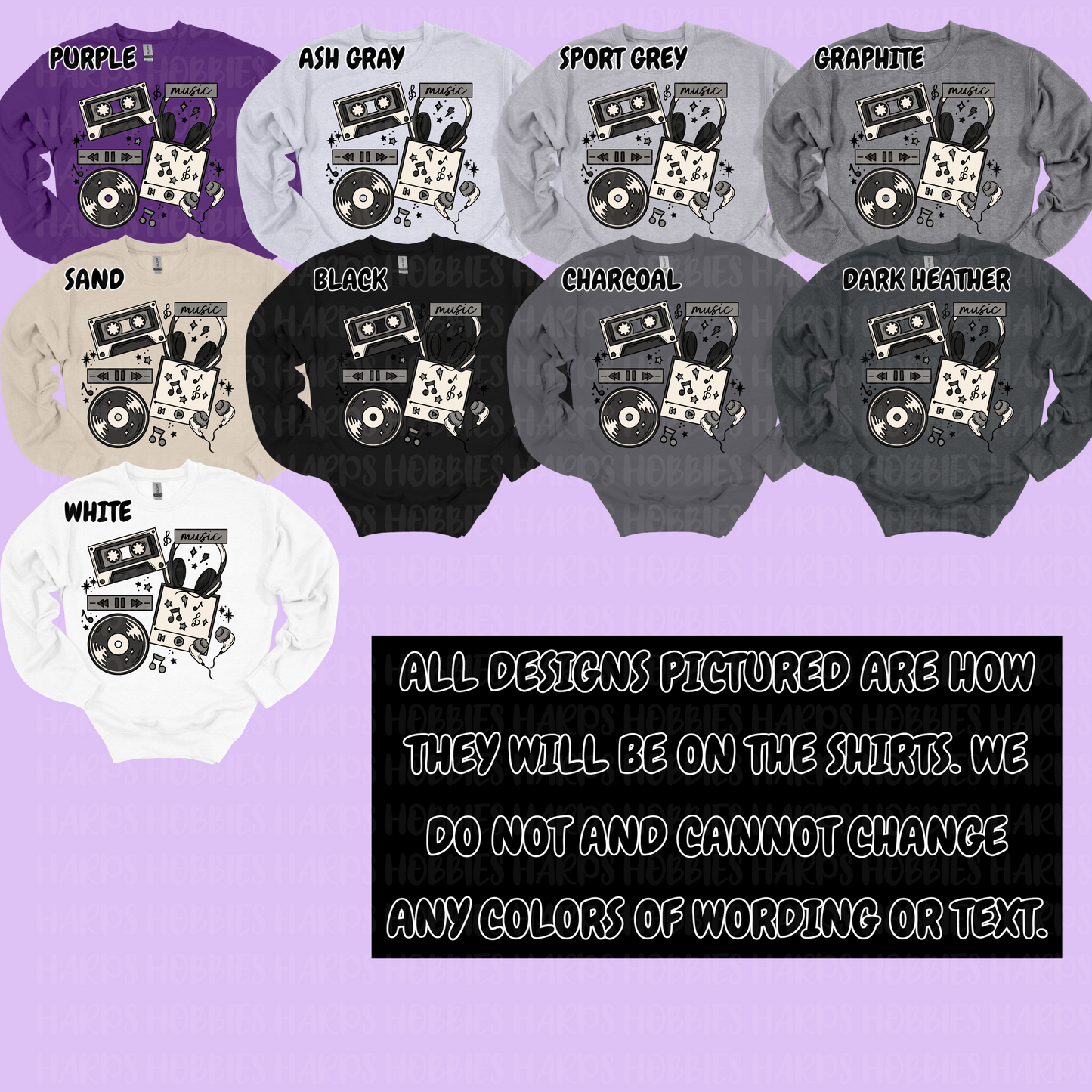 Music Love (tshirt/hoodie/sweatshirt/longsleeve)