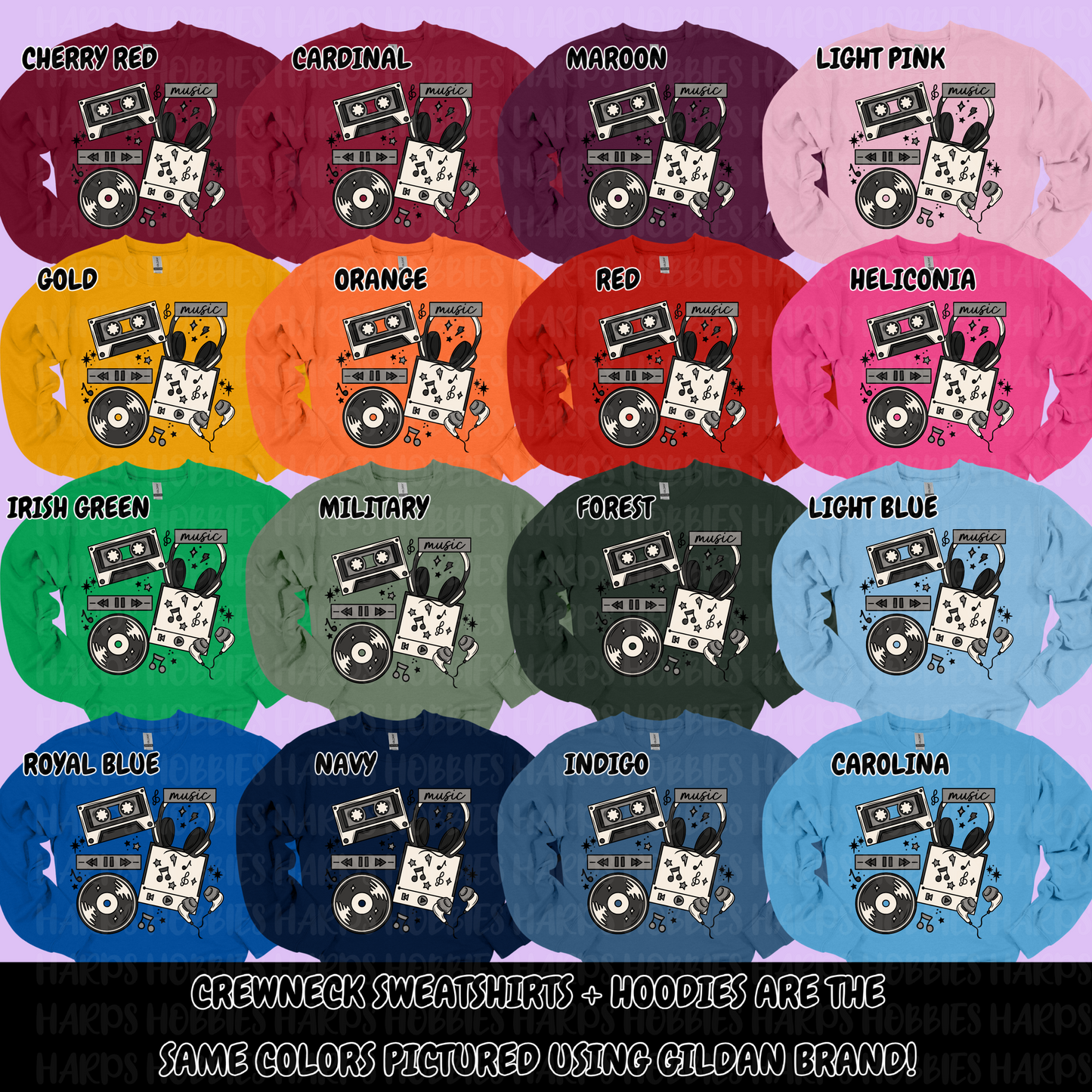Music Love (tshirt/hoodie/sweatshirt/longsleeve)