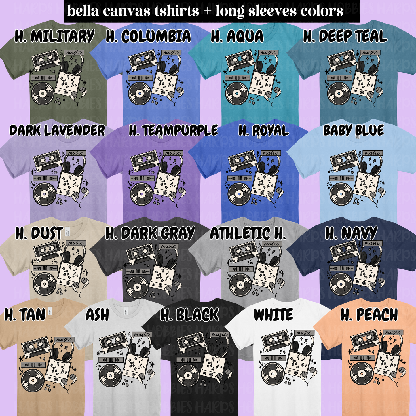 Music Love (tshirt/hoodie/sweatshirt/longsleeve)