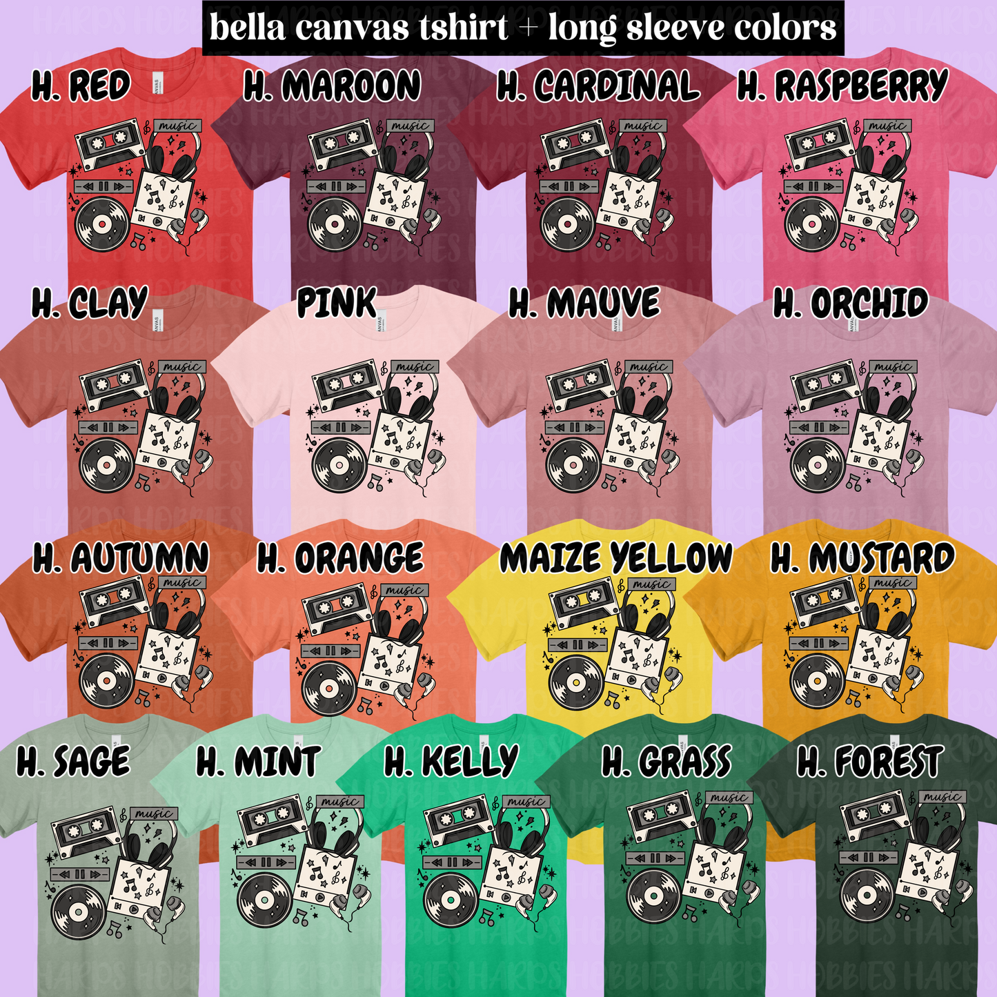 Music Love (tshirt/hoodie/sweatshirt/longsleeve)