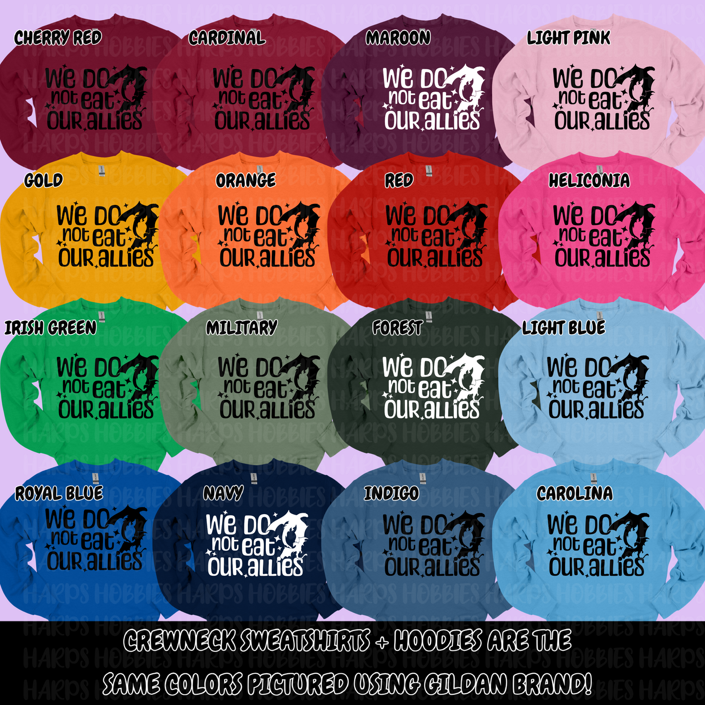 Don't eat the allies (tshirt/hoodie/sweatshirt/longsleeve)