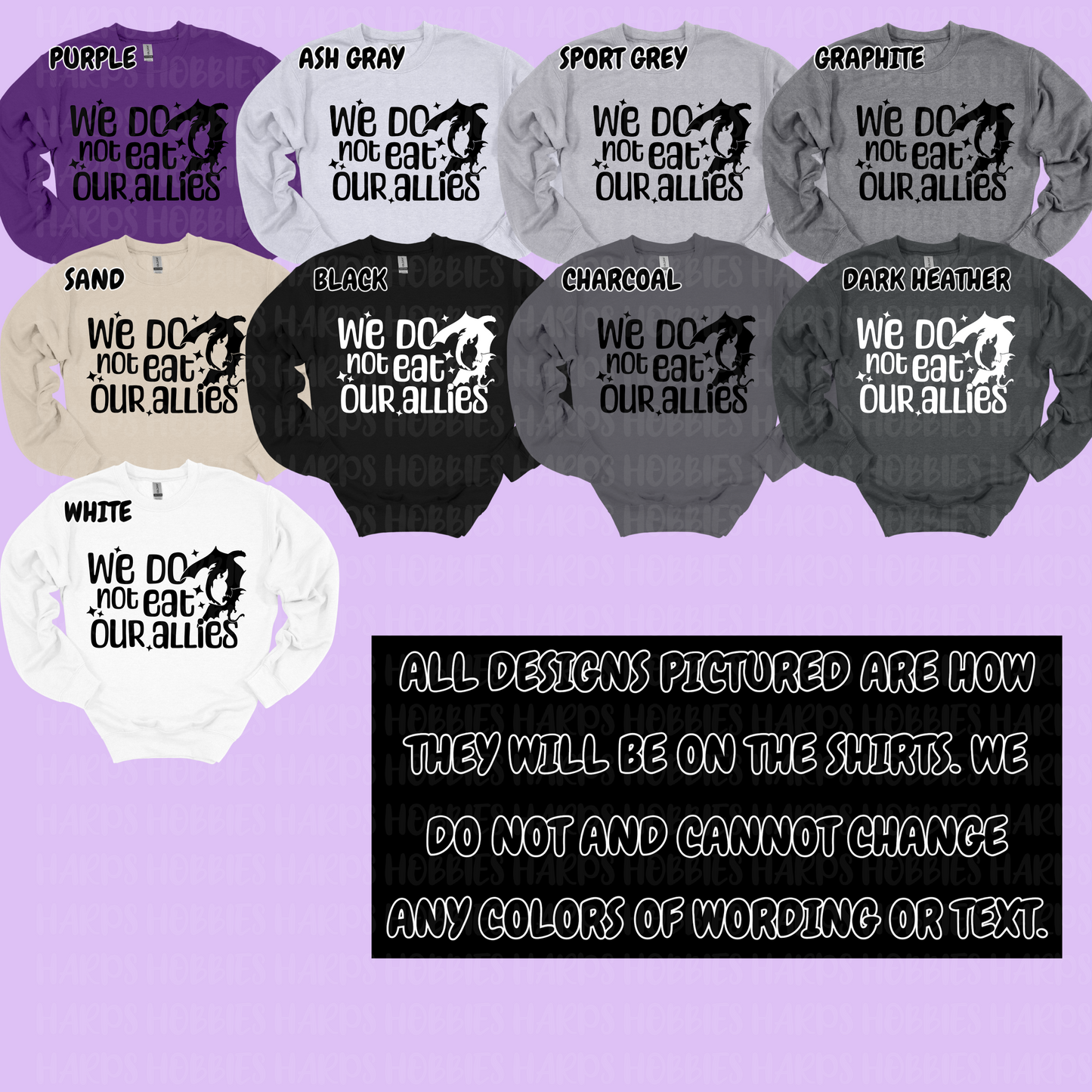 Don't eat the allies (tshirt/hoodie/sweatshirt/longsleeve)