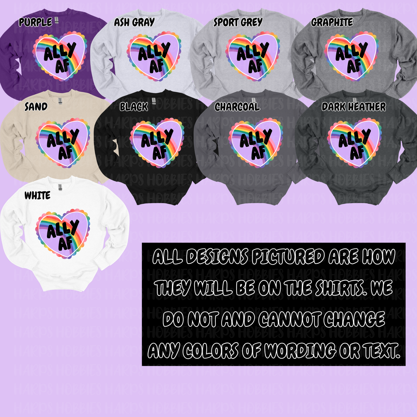 ALLY AF (tshirt/hoodie/sweatshirt/longsleeve)