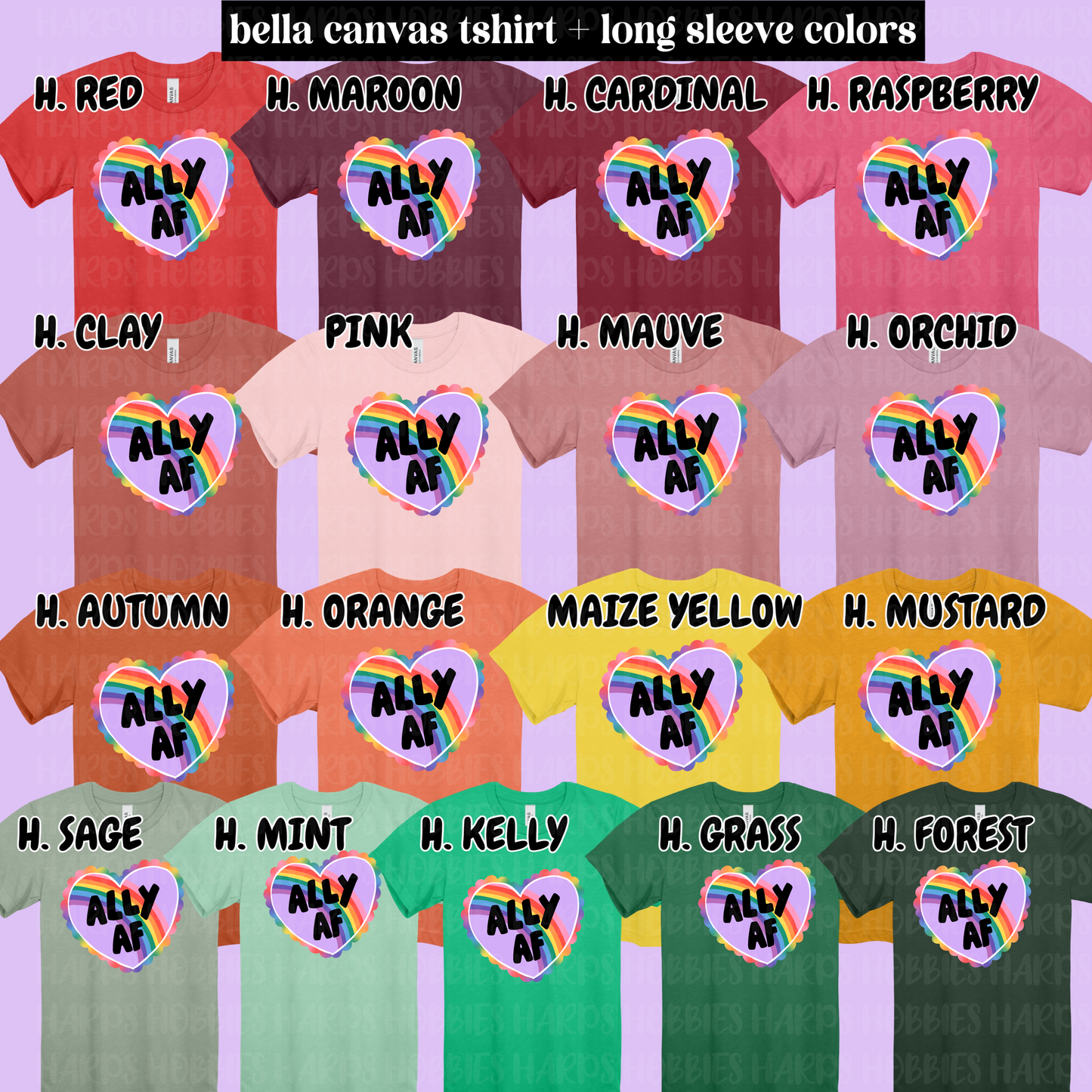 ALLY AF (tshirt/hoodie/sweatshirt/longsleeve)