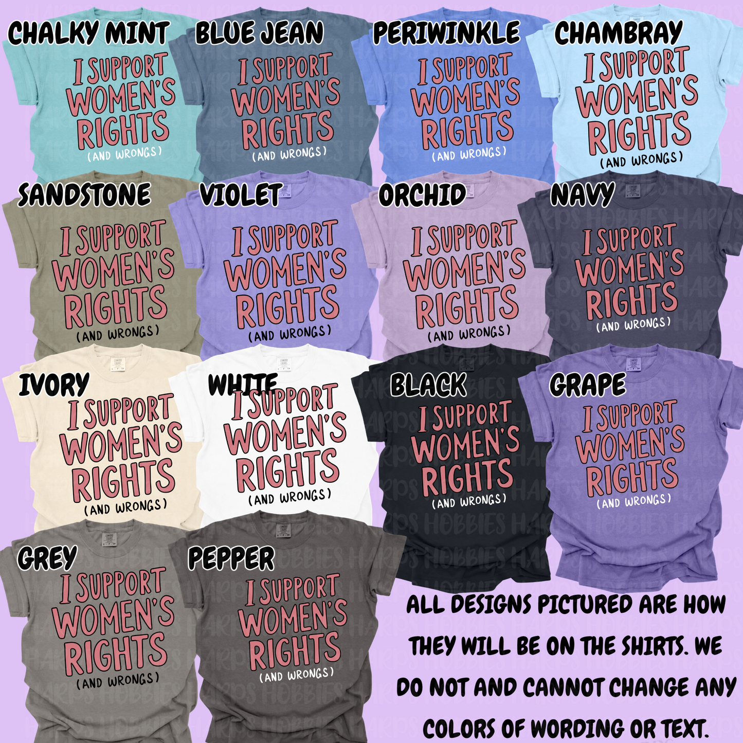 Womens rights and wrongs (tshirt/hoodie/sweatshirt/longsleeve)