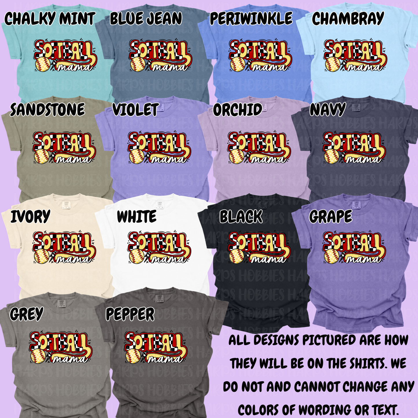 Retro Softball Mama (tshirt/hoodie/sweatshirt/longsleeve)