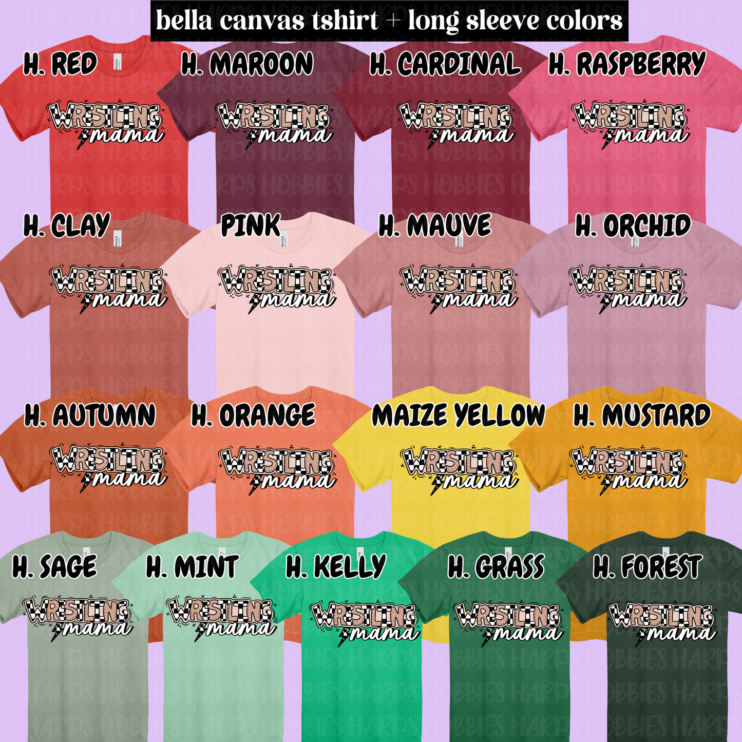 Wrestling Mama (tshirt/hoodie/sweatshirt/longsleeve)