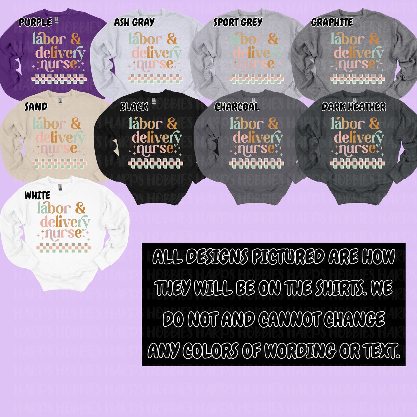 Labor + Delivery Nurse (tshirt/hoodie/sweatshirt/longsleeve)