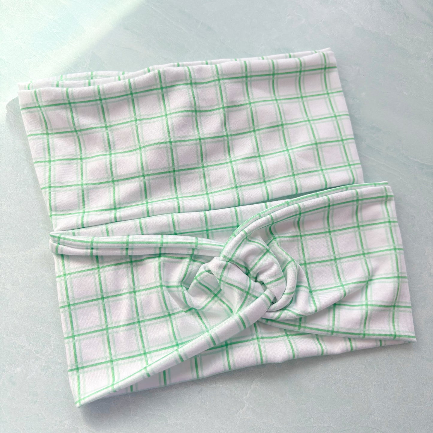 Patrick's Plaid Headband