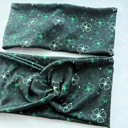 Stethoscope Shamrocks Headband