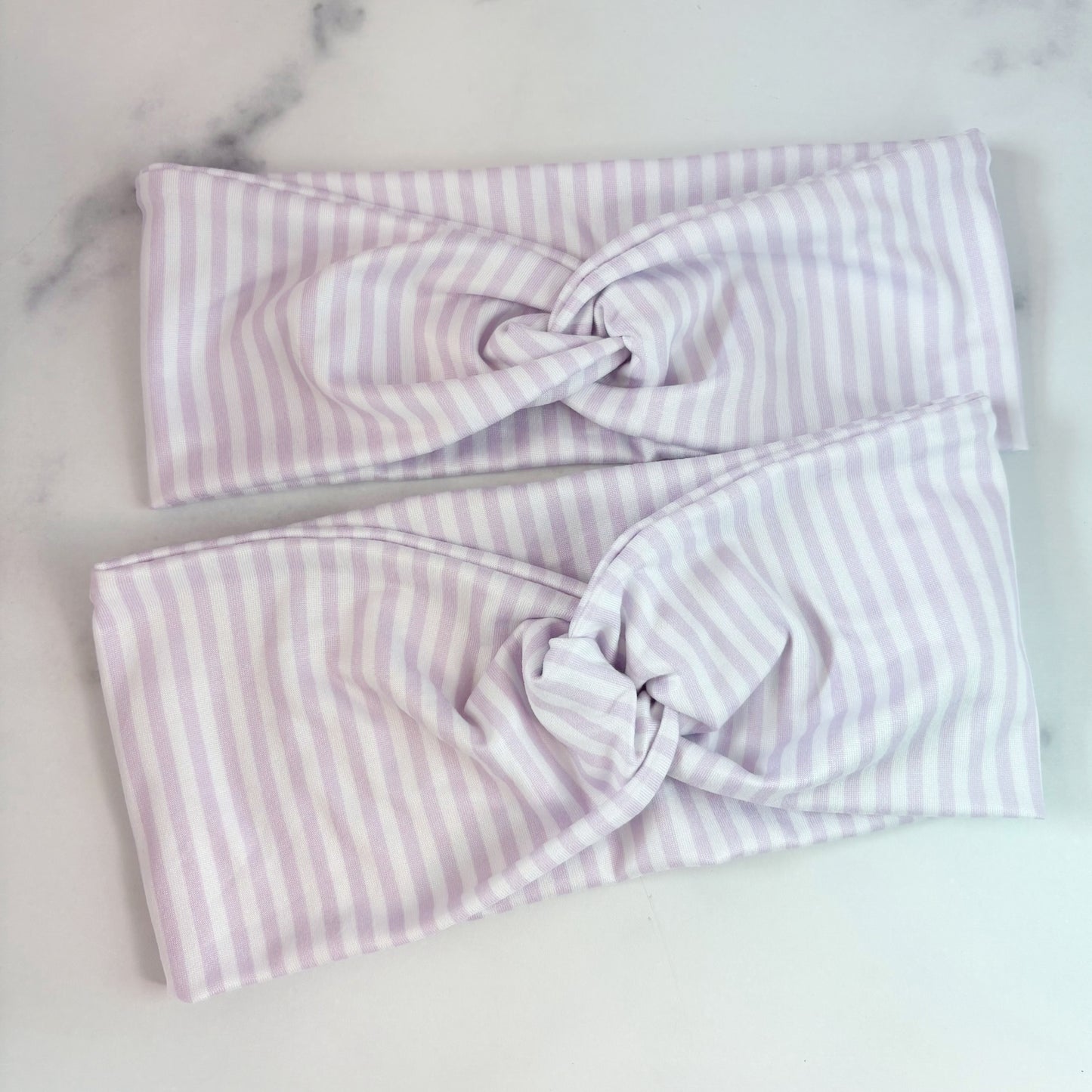 Lilac Stripes Headband
